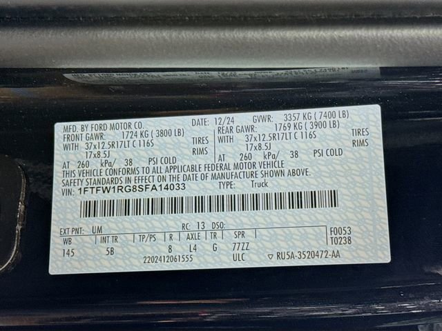 Certified 2025 Ford F150 Raptor image 38