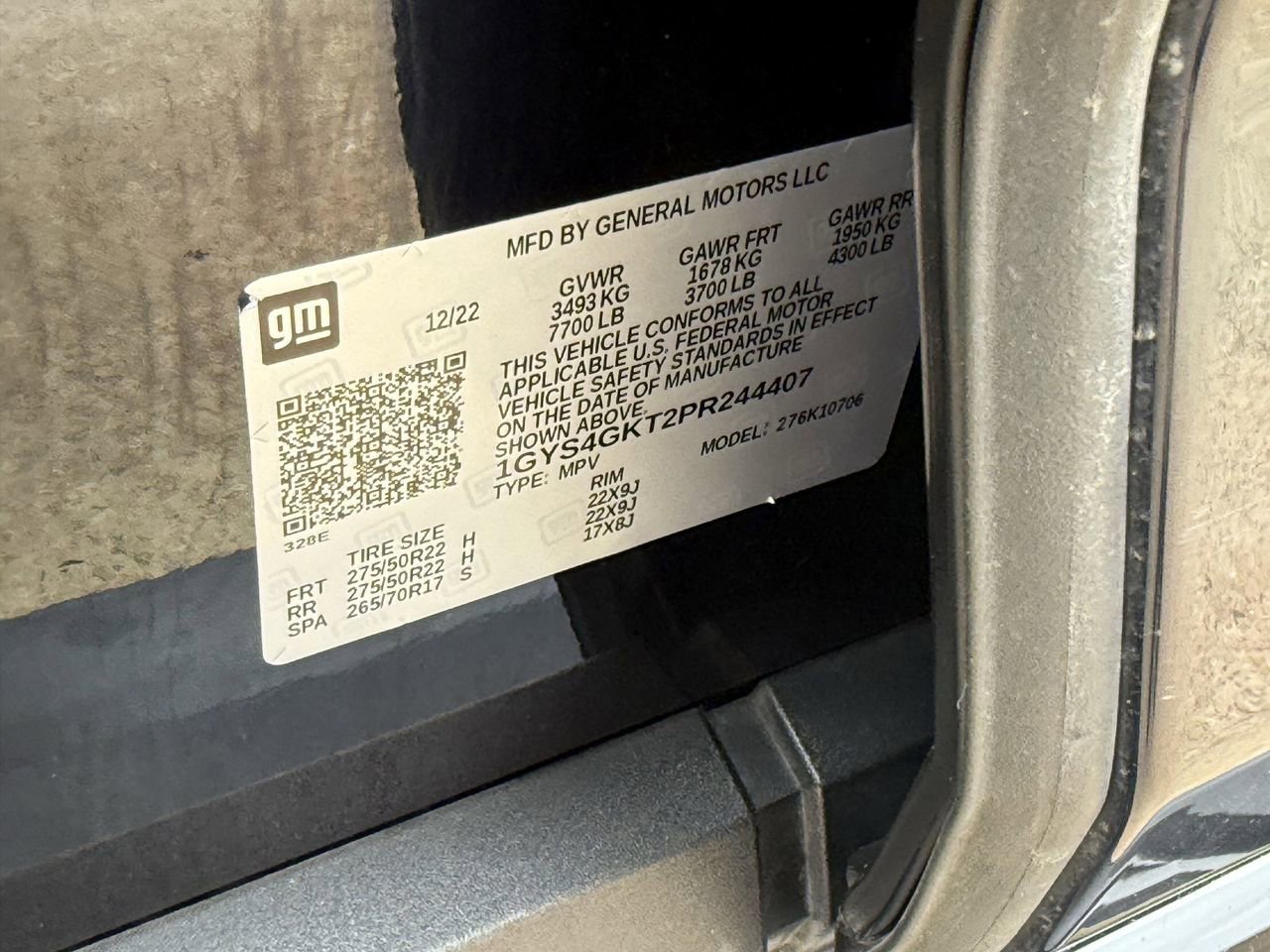 Used 2023 Cadillac Escalade Sport Platinum w/ LPO, ONYX Package image 31