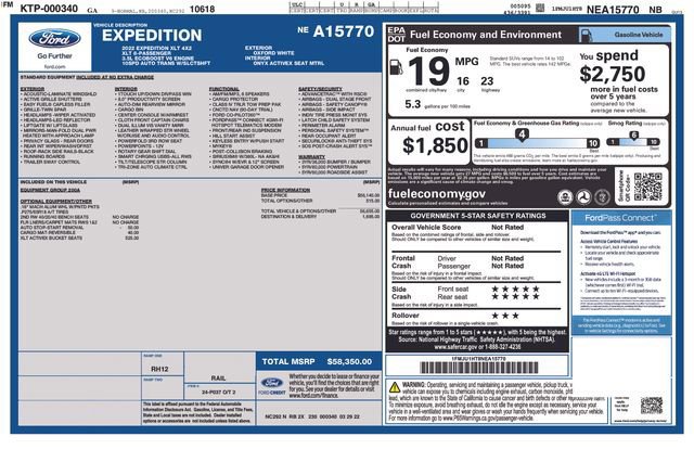 Certified 2022 Ford Expedition XLT image 19