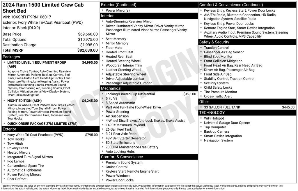 Used 2024 RAM 1500 Limited image 7