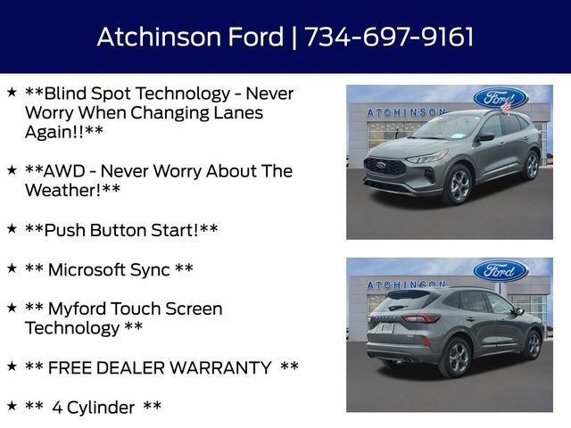 Certified 2024 Ford Escape ST-Line w/ Tech Pack #1 image 9