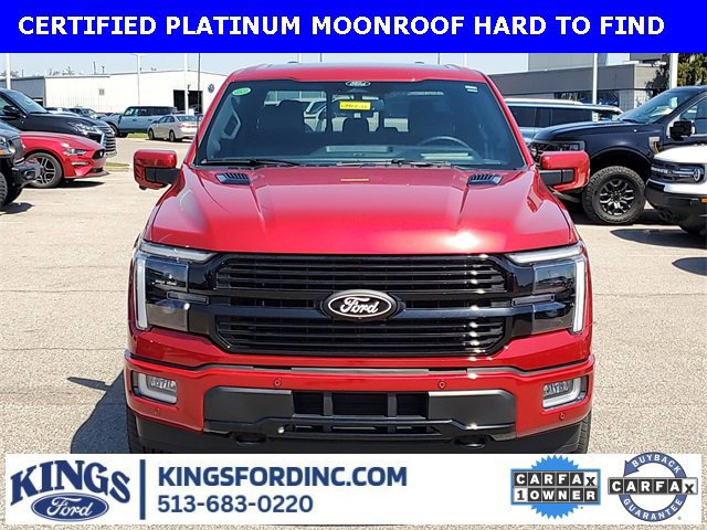 Certified 2024 Ford F150 Platinum w/ Equipment Group 702A High image 8