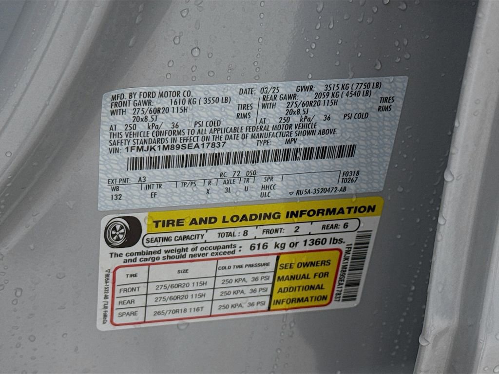 Certified 2025 Ford Expedition Max Platinum image 36