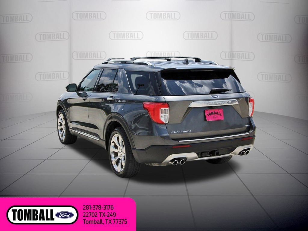 Certified 2020 Ford Explorer Platinum w/ Premium Technology Package AWD/4WD image 5