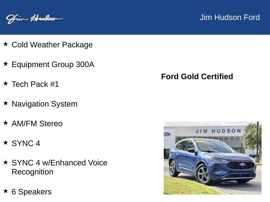 Certified 2023 Ford Escape ST-Line w/ Tech Pack #1 FWD image 12