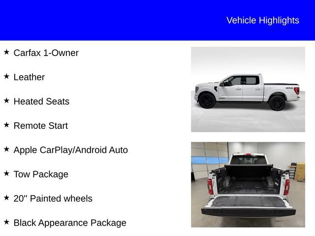 Certified 2023 Ford F150 XLT w/ Equipment Group 302A High image 6