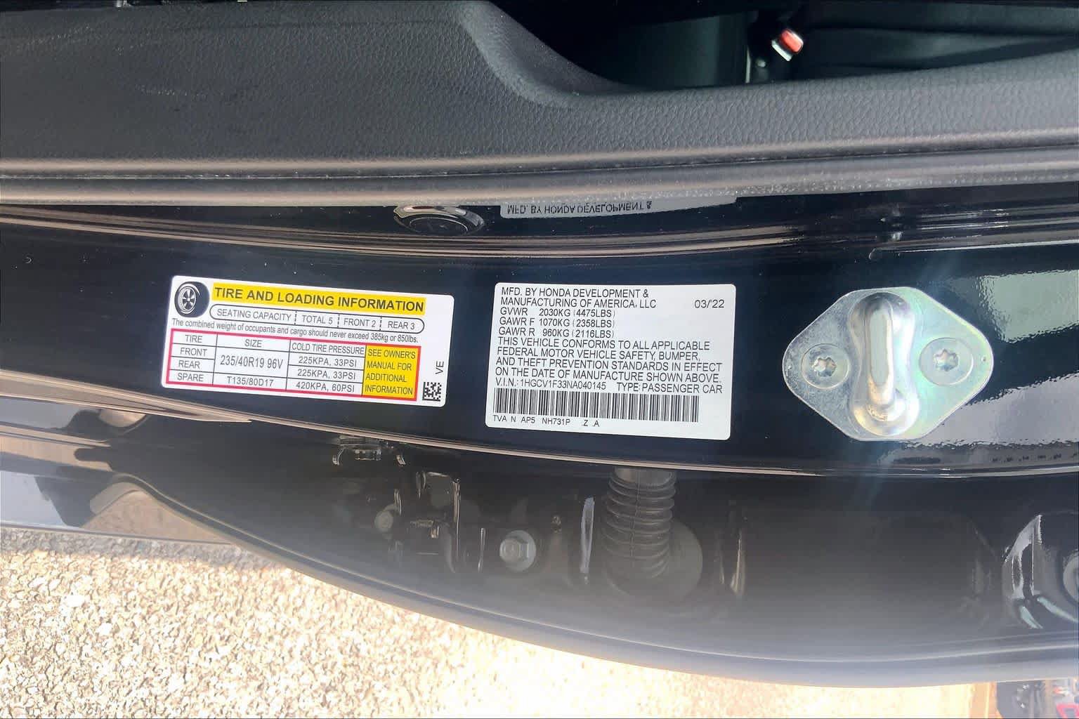 Used 2022 Honda Accord Sport image 32