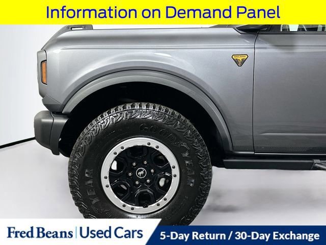 Certified 2023 Ford Bronco Badlands w/ Sasquatch Package image 36