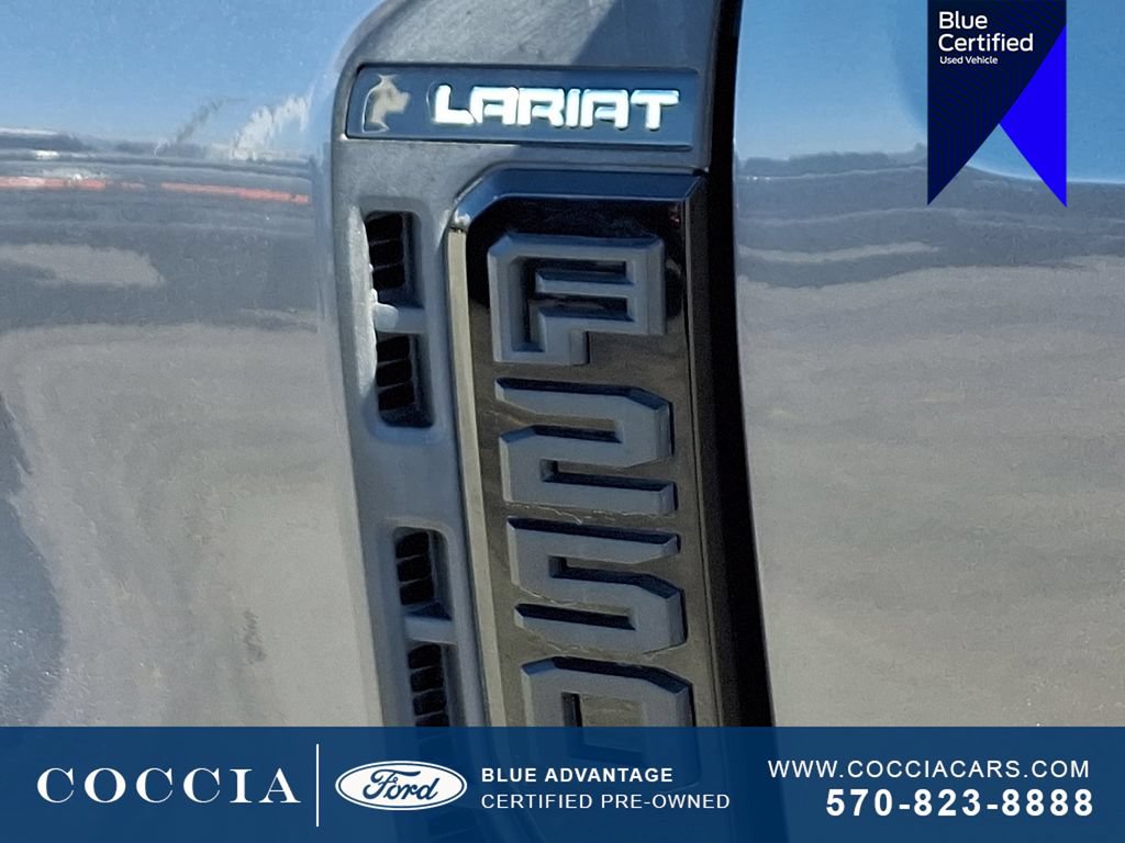 Certified 2023 Ford F250 Lariat w/ Black Appearance Package AWD/4WD image 30