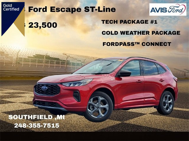 Certified 2023 Ford Escape ST-Line w/ Tech Pack #1