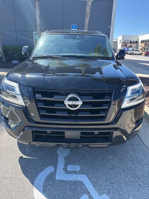Used 2021 Nissan Armada SL w/ Midnight Edition Package RWD image 3