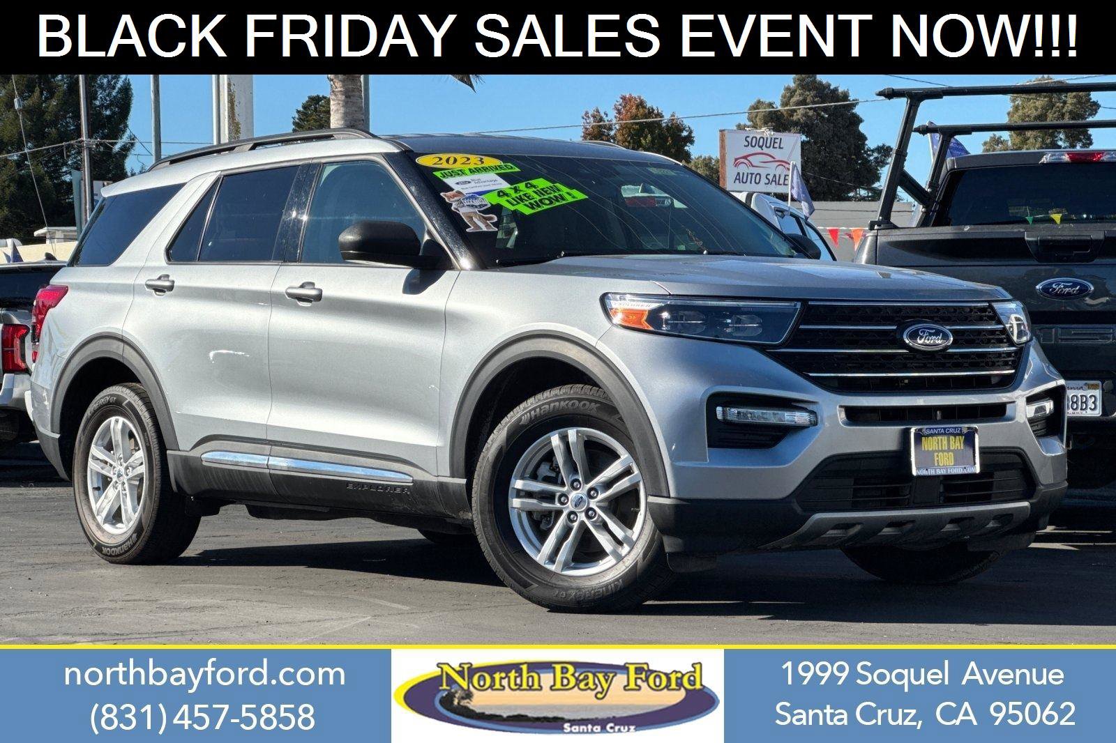 Certified 2023 Ford Explorer XLT w/ Equipment Group 202A