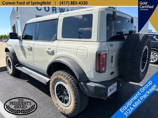 Certified 2025 Ford Bronco Outer Banks w/ Sasquatch Package AWD/4WD image 9