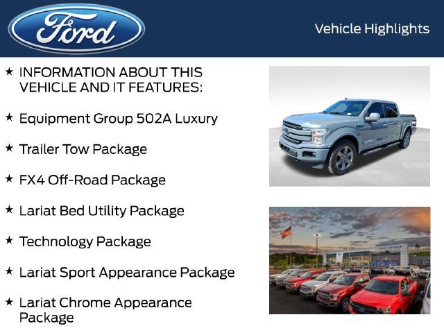 Certified 2020 Ford F150 Lariat w/ Equipment Group 502A Luxury AWD/4WD image 5