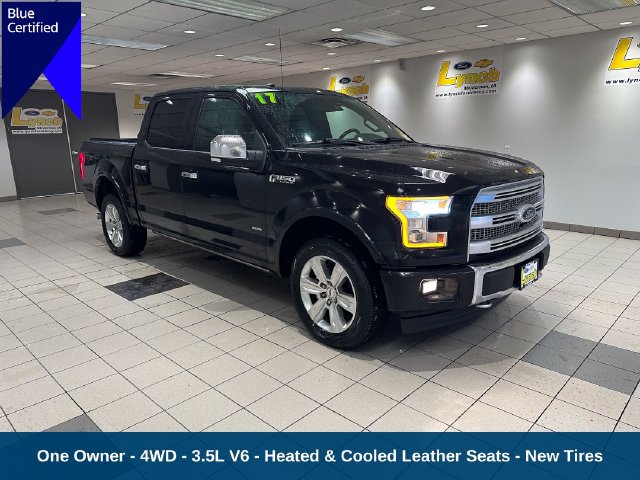 Certified 2017 Ford F150 Platinum w/ Equipment Group 701A Luxury