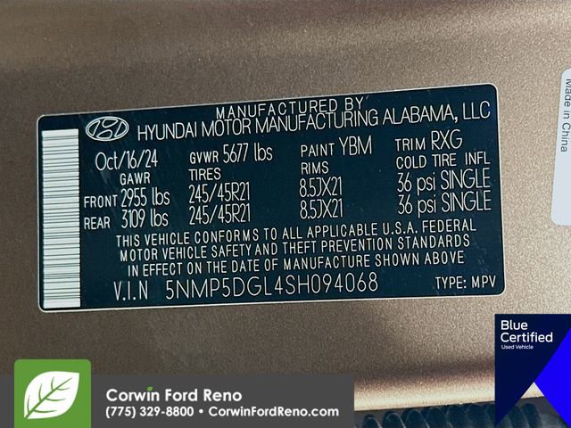 Used 2025 Hyundai Santa Fe Calligraphy AWD/4WD image 38