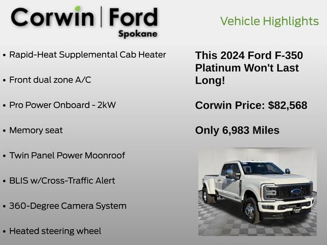 Certified 2024 Ford F350 Platinum image 19