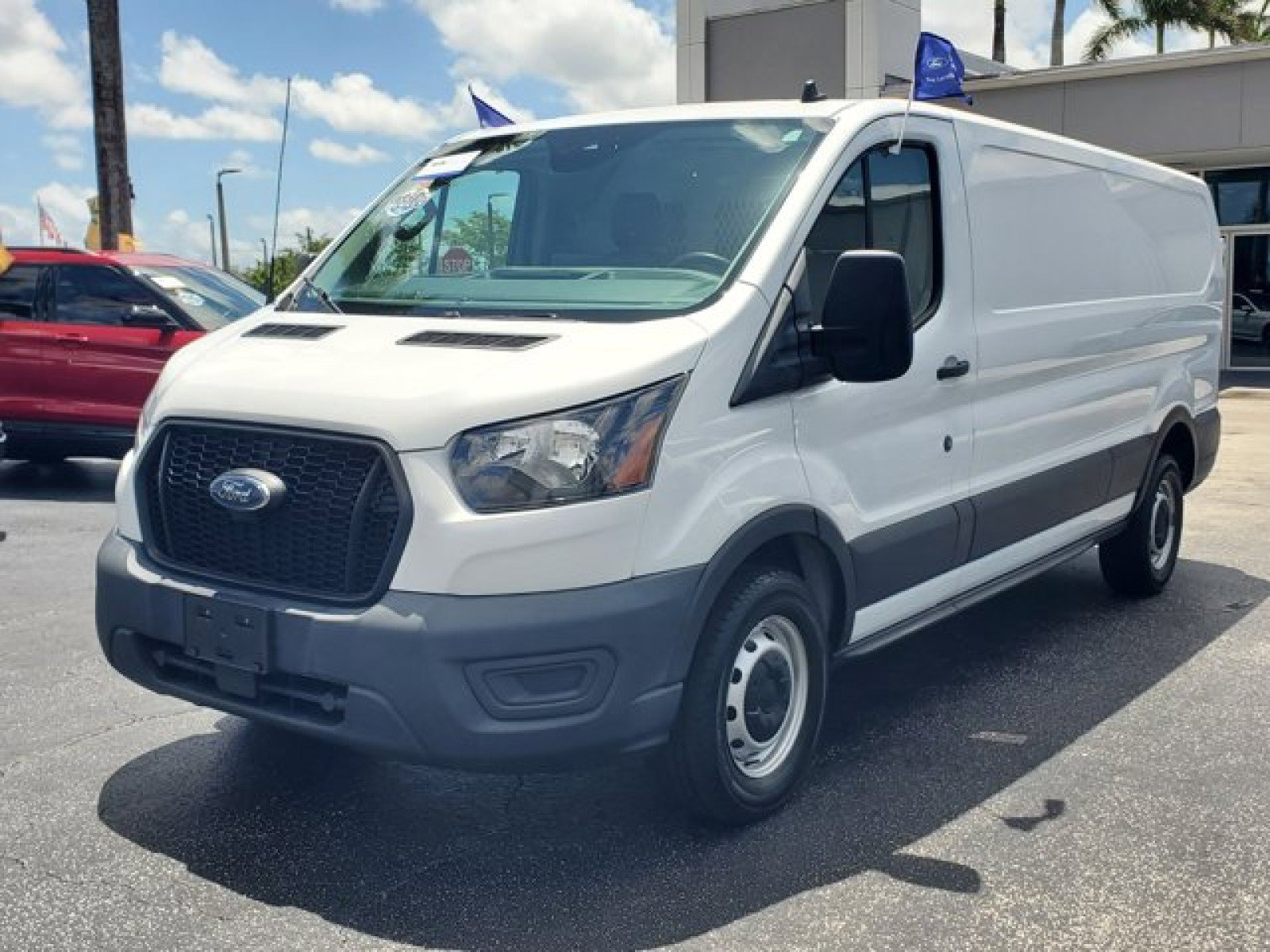 Certified 2021 Ford Transit 150 Low Roof w/ Load Area Protection Package RWD image 3