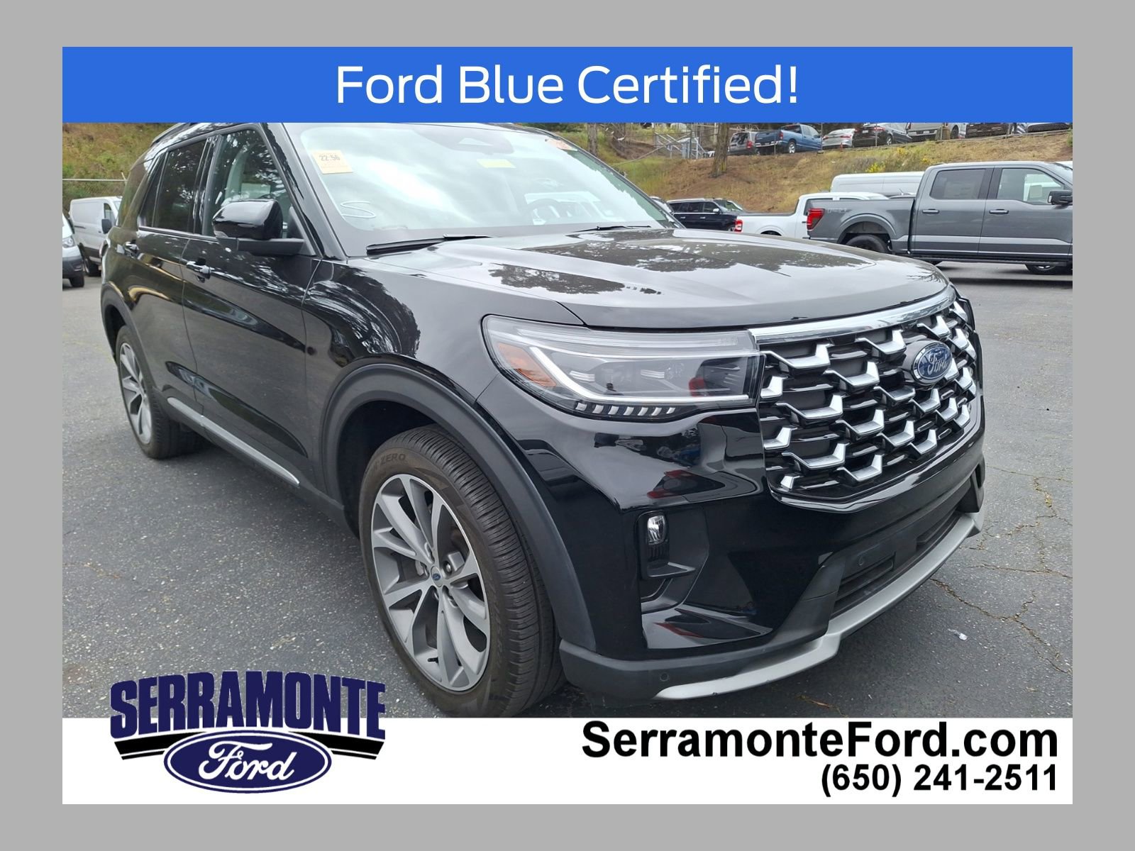 Certified 2025 Ford Explorer Platinum w/ Ultimate Package