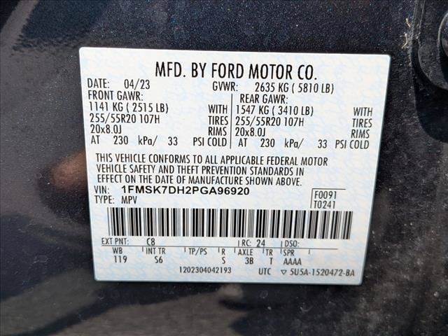 Certified 2023 Ford Explorer XLT w/ Equipment Group 202A RWD image 23