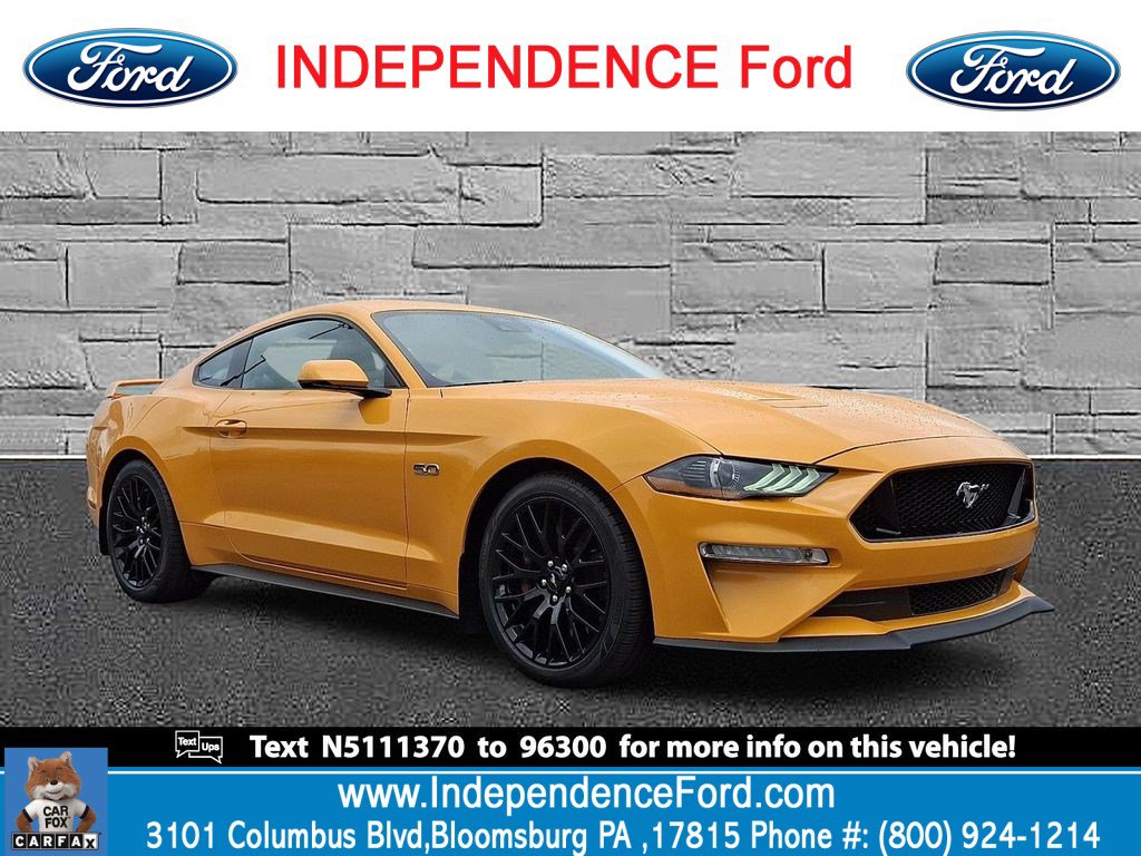 Certified 2022 Ford Mustang GT Premium w/ GT Performance Package RWD image 1