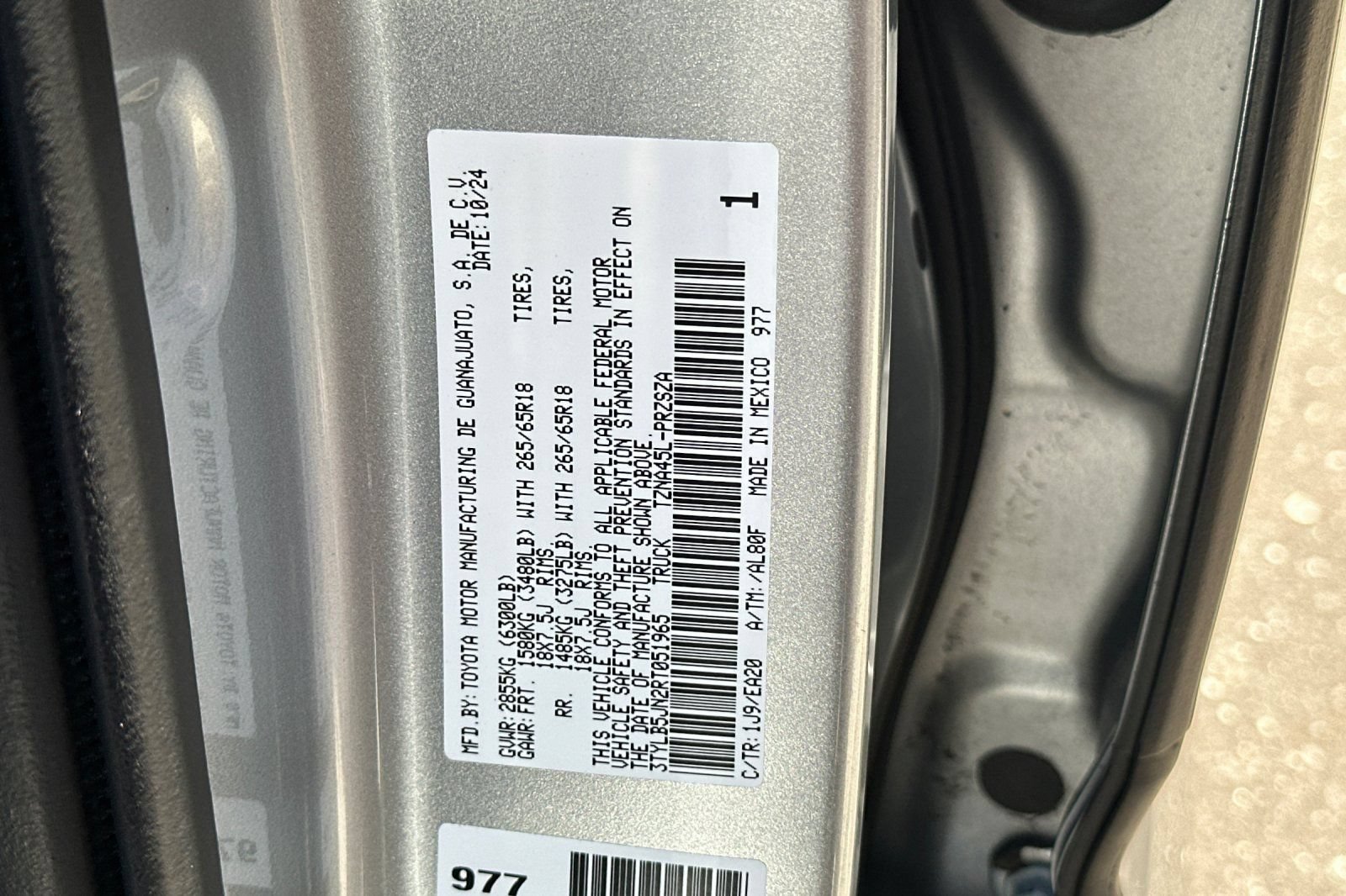 Used 2024 Toyota Tacoma TRD Sport w/ TRD Sport Premium Package AWD/4WD image 57