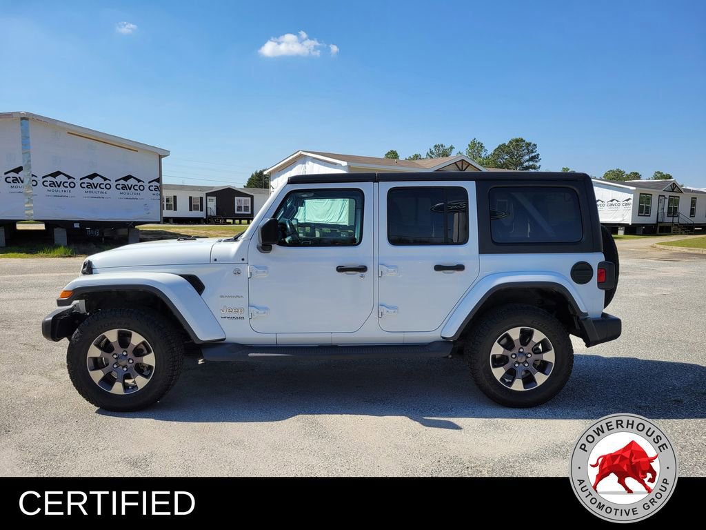 Used 2020 Jeep Wrangler Unlimited Sahara image 2