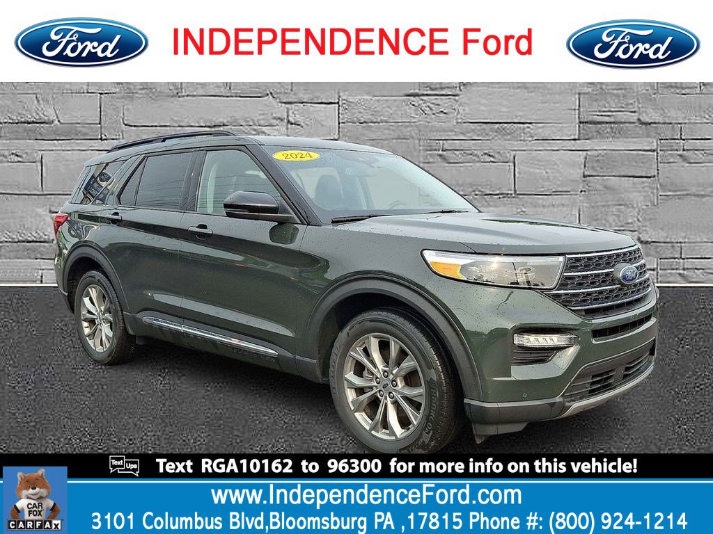 Certified 2024 Ford Explorer XLT w/ Equipment Group 202A AWD/4WD image 1
