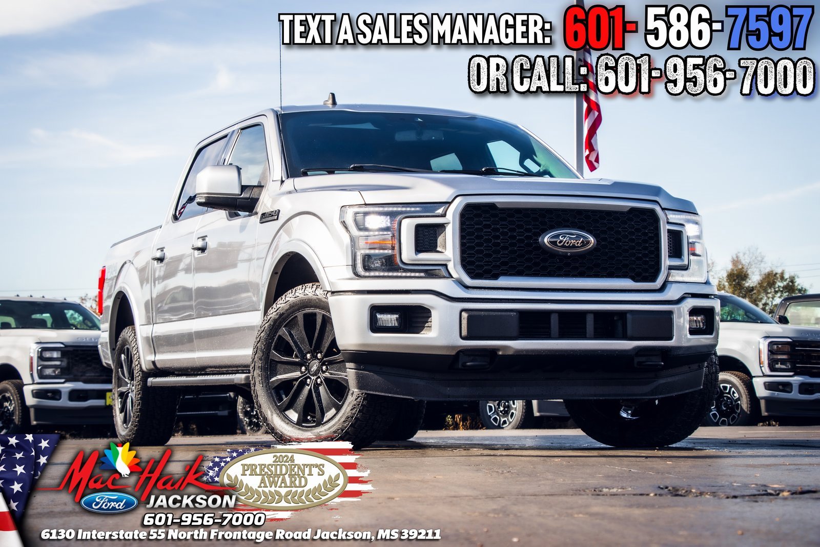 Certified 2020 Ford F150 Lariat w/ Equipment Group 502A Luxury