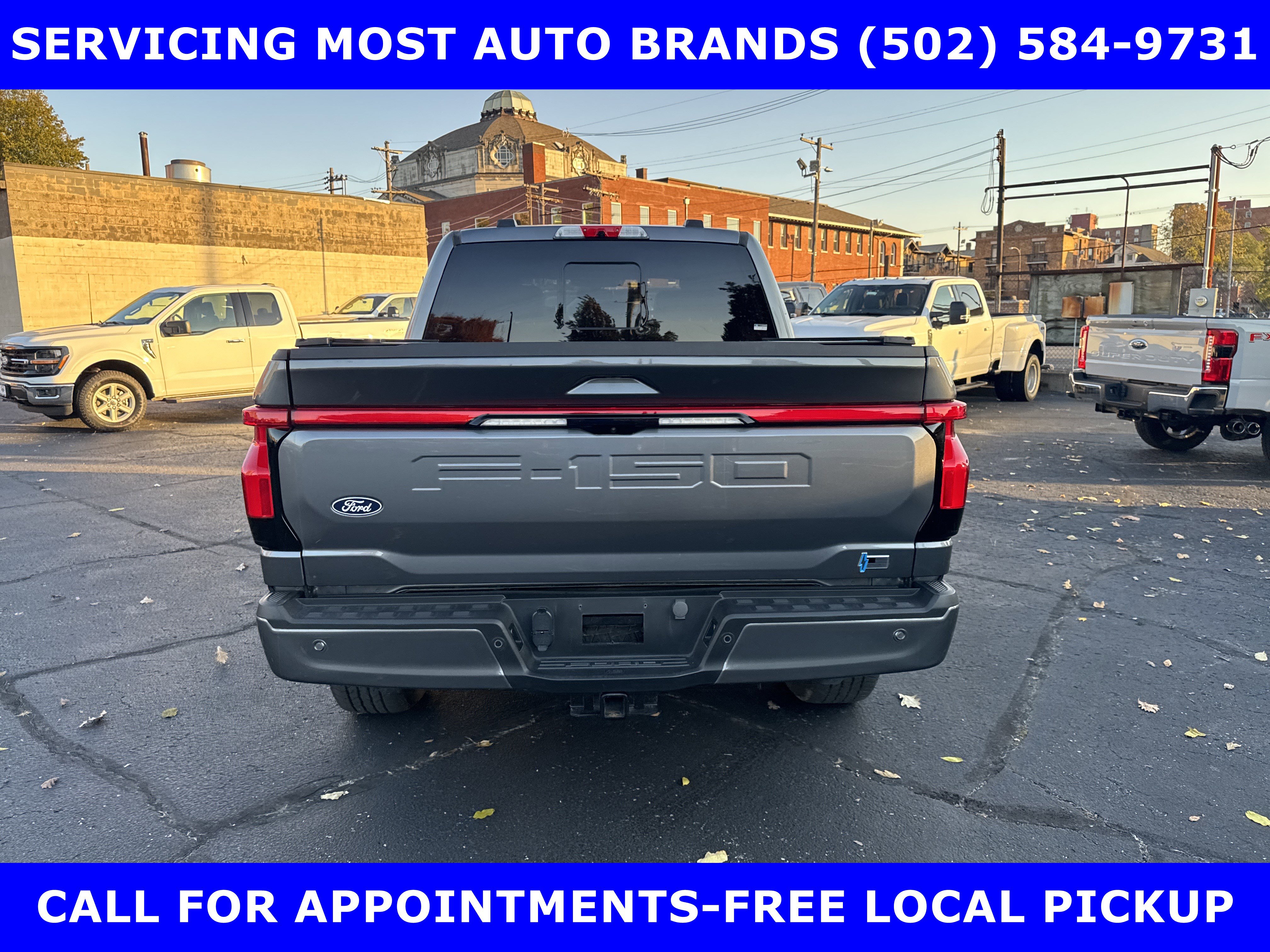 Certified 2024 Ford F150 Lightning Lariat w/ Max Trailer Tow Package image 7