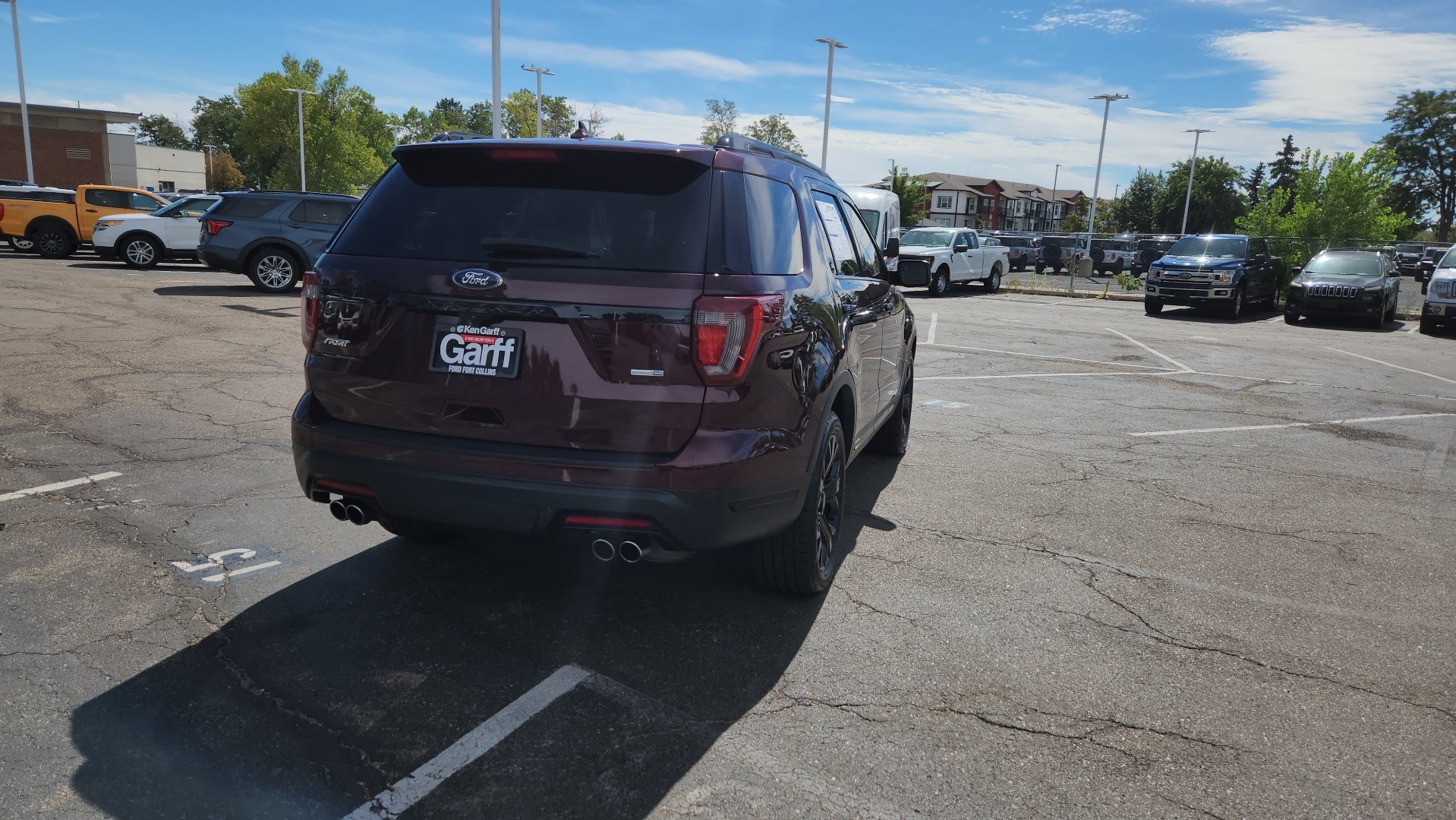 Certified 2019 Ford Explorer Sport w/ Equipment Group 401A AWD/4WD image 9