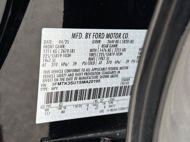 Certified 2025 Ford Mustang Mach-E Premium w/ Interior Protection Package AWD/4WD image 28
