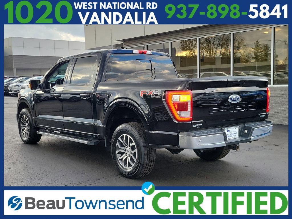 Certified 2021 Ford F150 Lariat w/ FX4 Off-Road Package image 3