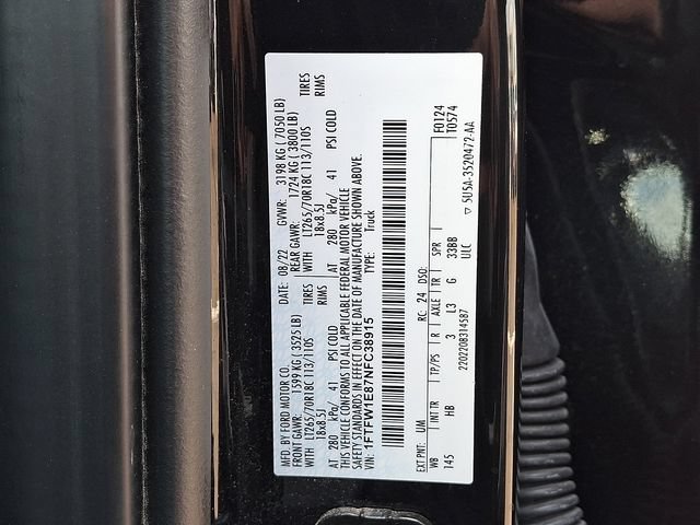 Certified 2022 Ford F150 Lariat w/ FX4 Off-Road Package AWD/4WD image 26
