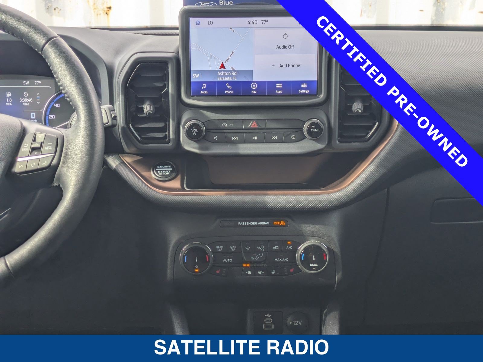 Certified 2023 Ford Bronco Sport Outer Banks w/ Tech Package AWD/4WD image 19