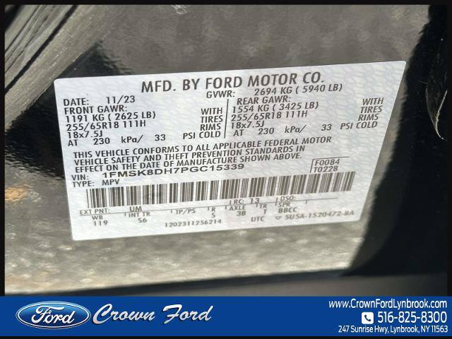 Certified 2023 Ford Explorer XLT w/ Equipment Group 202A AWD/4WD image 20