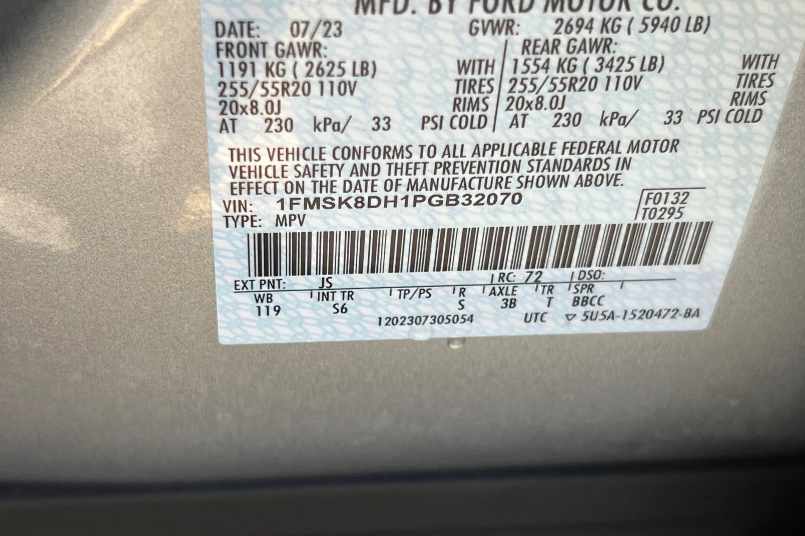 Certified 2023 Ford Explorer XLT w/ Equipment Group 202A AWD/4WD image 53