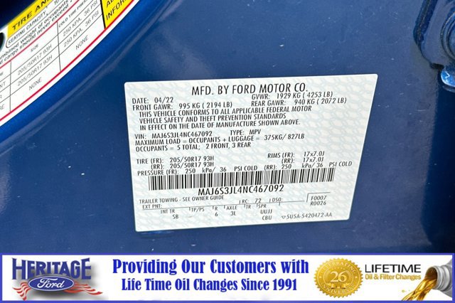 Certified 2022 Ford EcoSport SES image 30