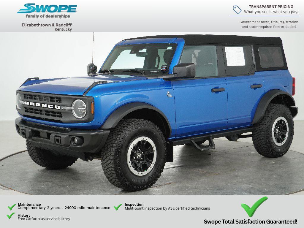 Certified 2023 Ford Bronco Black Diamond w/ Sasquatch Package AWD/4WD image 7