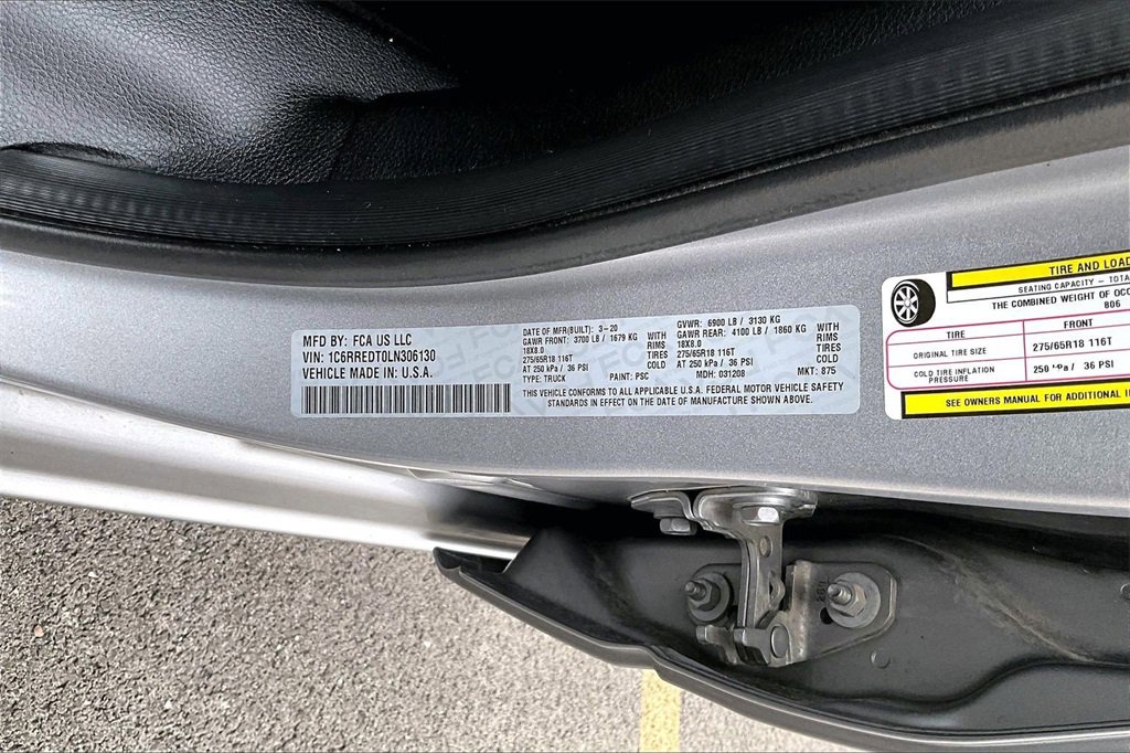 Used 2020 RAM 1500 Laramie image 31