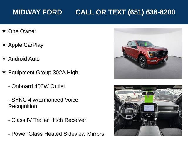 Certified 2023 Ford F150 XLT w/ Equipment Group 302A High AWD/4WD image 7