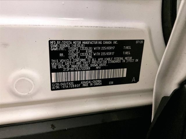 Used 2020 Toyota RAV4 XLE w/ Convenience Package AWD/4WD image 32