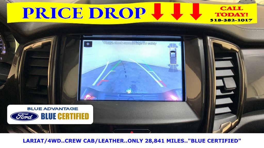 Certified 2019 Ford Ranger Lariat w/ Equipment Group 501A Mid image 42