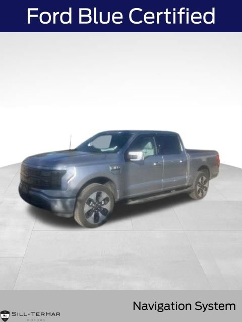 Certified 2023 Ford F150 Lightning Platinum
