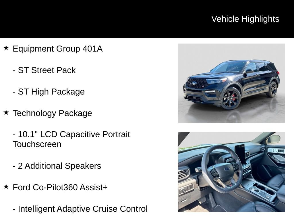 Certified 2023 Ford Explorer ST w/ Equipment Group 401A AWD/4WD image 6