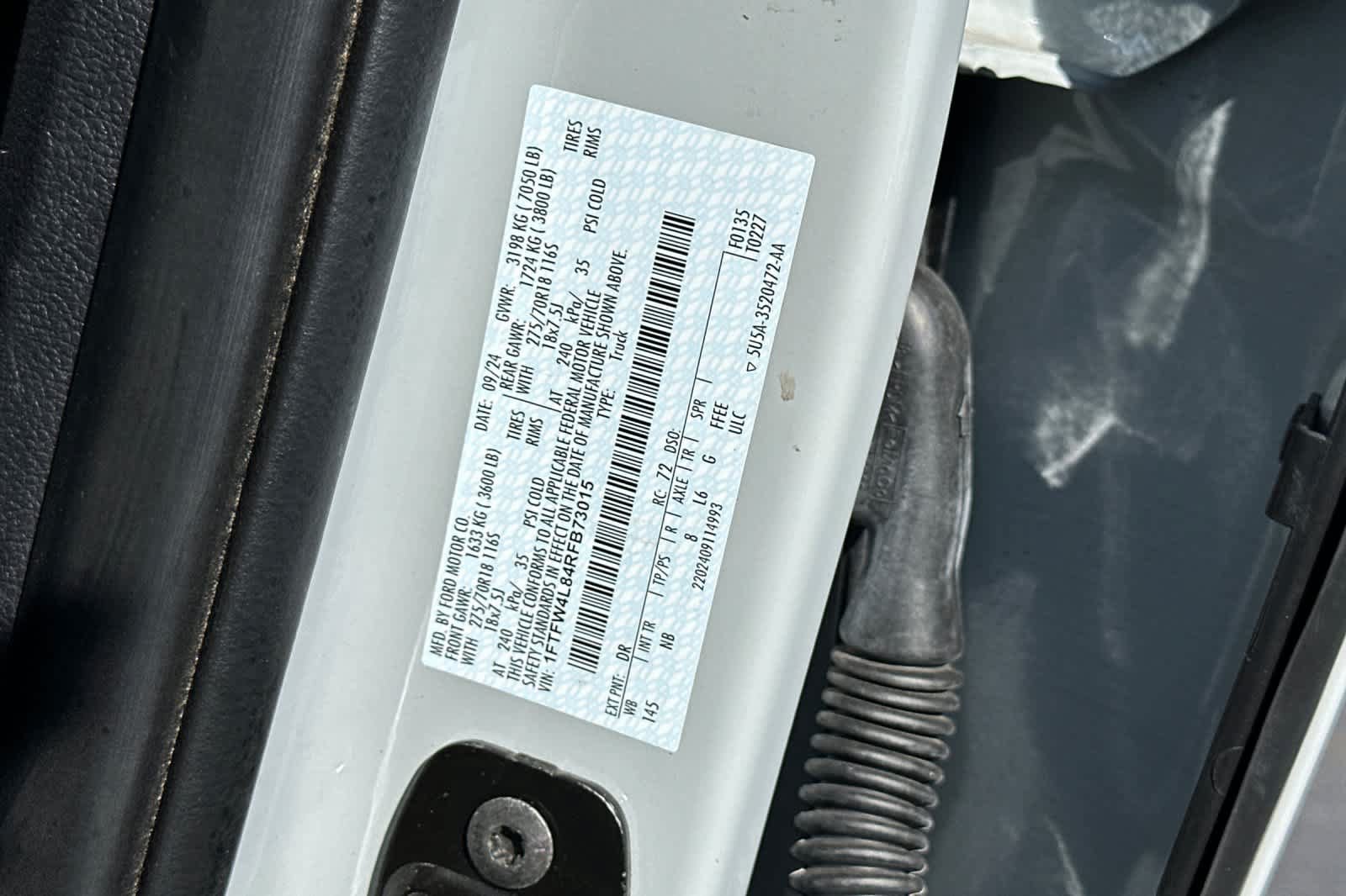 Certified 2024 Ford F150 Tremor w/ Equipment Group 402A High AWD/4WD image 28