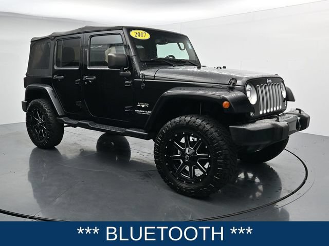 Used 2017 Jeep Wrangler Unlimited Sahara w/ Max Tow Package AWD/4WD image 2