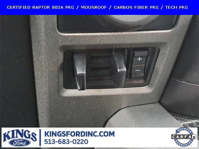 Certified 2018 Ford F150 Raptor w/ Equipment Group 802A Luxury image 18