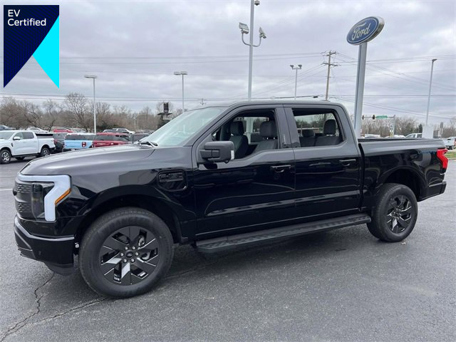 Certified 2023 Ford F150 Lightning XLT w/ Equipment Group 312A High image 1