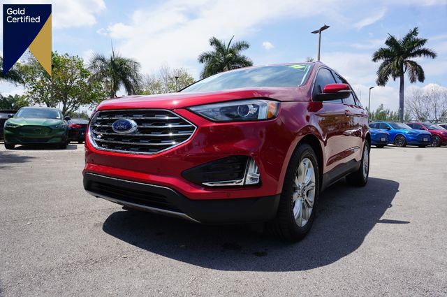 Certified 2023 Ford Edge Titanium image 1